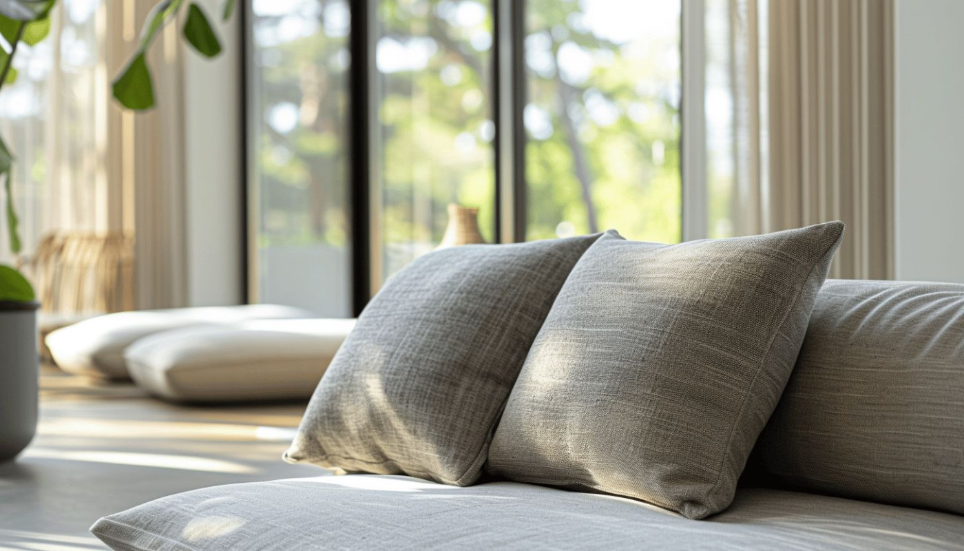 Découvrez les coussins grand format : le coussin Harmony 55x110 au coeur du confort moderne